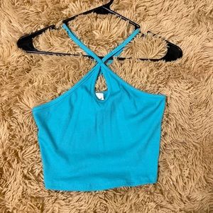 Cropped Hole Front Tank